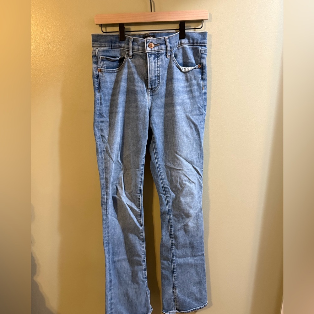 Express Women's Light Blue Boot Cut Jeans